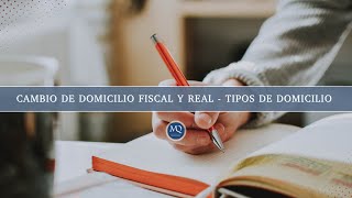 Cambio de Domicilio FISCAL y REAL  Tipos de Domicilio [upl. by Che]