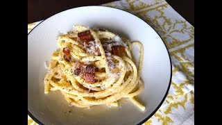 How to Make Real Spaghetti Carbonara  Christine Cushing [upl. by Waller365]