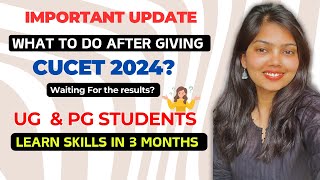 WHAT TO DO AFTER CUCET 2024  UG amp PG CUCET  STUDYSHIP WITH KRATI 2 [upl. by Atinaw]