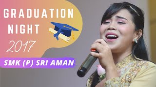 Wani Kayrie  MEMORI TERCIPTA LIVE  SMK P Sri Aman Graduation Night 2017 [upl. by Hodges]