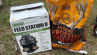 MOULTRIE FEED STATION II SETUP [upl. by Victorie704]