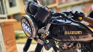 ‼️ Suzuki GN125 MODIFICADA De Moto Básica a Bestia Incontenible [upl. by Aicrag517]