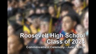 Roosevelt High School Graduation 2024 [upl. by Bores]