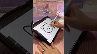 iPad drawing 💕✏️ apple pencil  procreate app  digital art  iPad accessories [upl. by Atterual845]