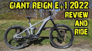 Giant Reign E1 2022  Review and Ride [upl. by Noxas]