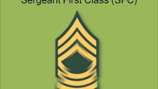 US Military Enlisted Rank Insignia  Army Ep1 [upl. by Brackely]