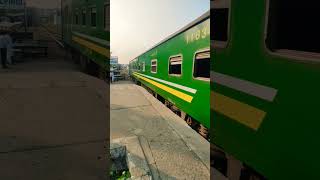 Greenline arrival at Rawalpindi greenlineexpress rawalpindi train traintravel viralvideo rail [upl. by Hans]