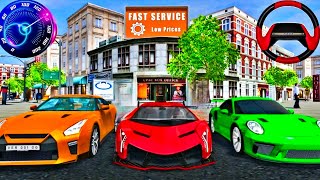 Sport Car Driver Simulator  New Lamborghini Police Car Driving  Android GamePlay [upl. by Yorled]