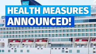 Major Cruise Line Announces New Health Measures [upl. by Azial]