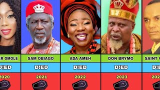 30 Nollywood Actors Who Died Recently 20202023 [upl. by Cesar]