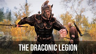 Skyrim Mods The Draconic Legion  A New Era SSE  Armor Mod PC [upl. by Eitac]