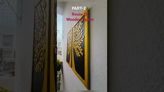 2 Beautiful Wall Hanging Craft Using Plastic Spoons Paper Craft For Home Decoration DIY Wall Decor [upl. by Aniwde]