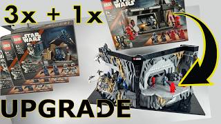 LEGO STAR WARS  Paz Vizsla and Moff Gideon Battle  REVIEW SPEEDBUILD MOC STOP MOTION  75386 [upl. by Ylrebmi]