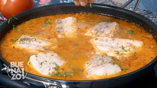 Esta es la receta con pescado que estabas buscando  Pescado entomatado  Buenazo [upl. by Einnov]