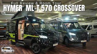 Hymer MLT 570 Crossover 4x4 Full Review amp Room Tour [upl. by Otes]