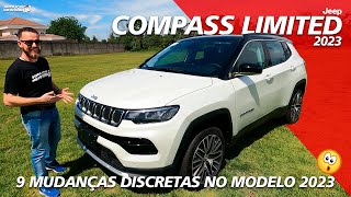 Jeep Compass Limited 2023  9 MUDANÇAS QUE GANHA E PERDE [upl. by Zulema338]