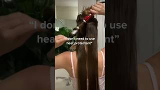 Repost bc I don’t think I’ve used heat since this video but here’s a friendly reminder 😅 haircare [upl. by Ydnal]