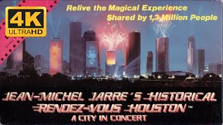 Jean Michel Jarre  Rendez Vous Houston April 5 1986 VHS Remastered [upl. by Ardnatal]