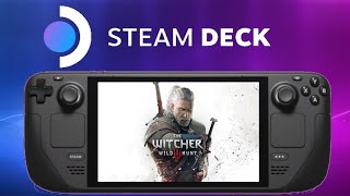 Steam Deck The Witcher 3 [upl. by Araek]