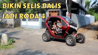 SELIS BALIS RODA 3 DIBIKIN JADI RODA 4 BEGINI PROSESNYA PART 1 [upl. by Freeborn335]