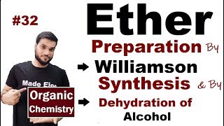 Ether ROR Preparation by Dehydration of Alcohol amp by Williamson Synthesis  NEET JEE  L32 [upl. by Hepsiba]