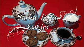 Turkse koffie koekjes [upl. by Kutzenco]