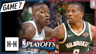 Terry Rozier vs Eric Bledsoe INTENSE Game 7 Duel Highlights 2018 Playoffs  SCARY TERRY [upl. by Oznola]