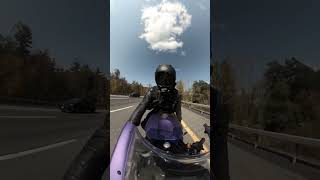 GoPro Max 360 Test on My Yamaha R7  Highway Dancing with 5K Footage RAW POV Riding Experience [upl. by Honeyman592]