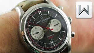 Carl F Bucherer Manero Flyback Chronograph 0010919083302 Luxury Watch Review [upl. by Hube]