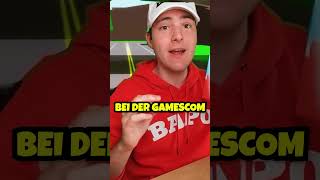 ENDLICH TREFFEN WIR UNS Abbaok gamescom gamescom2023 bapobande shorts short [upl. by Irmgard970]