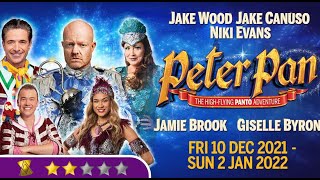 2★ REVIEW Peter Pan Pantomime HIGH WYCOMBE 2021 [upl. by Ovid]