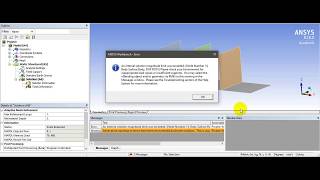 Fix ansys error quota internal solution magnitude limit was exceededquot [upl. by Amadis]