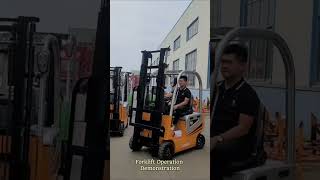 Lets Learn About Forklift Operation Demonstration [upl. by Cris]