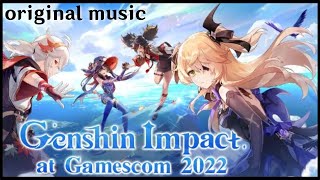 Original music for Genshin Impact at Gamescom 2022 [upl. by Xuagram]