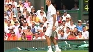 Federer  Henman 2°t WIM2006 Best Rogers points [upl. by Asilrac]