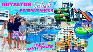 37 Things to Know Royalton SPLASH Riviera Cancun All Inclusive Resort in Mexico with BIG WATERPARK [upl. by Dobrinsky]