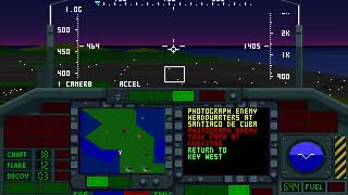 F117A Stealth Fighter  PC VGA  mission 03  score 677  SS [upl. by Golda]