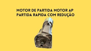 Motor de partida do ap  partida rápida [upl. by Ilario]