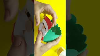 DIY  Como fazer seu Próprio Porta Doces Papai Noel com Garrafas PET [upl. by Zamir]