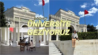 E ŞİMDİ NEREYİ YAZIYORUZ 2 l istediğim üniversiteyi bulduk İstanbul Üniversitesi Vlog [upl. by Yrrej696]