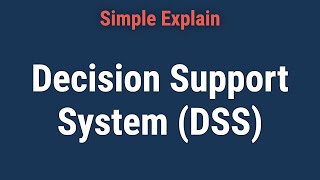 Decision Support System DSS What It Is and How Businesses Use Them [upl. by Onitnatsnoc]