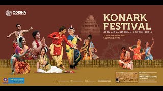 Konark Festival2022 odishatourism odishatourismofficial IIDAY 03 [upl. by Nlycaj1]