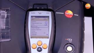 testo 350 Gas Analyser  Step 1  How to Start Measuring Instrument [upl. by Kristyn722]