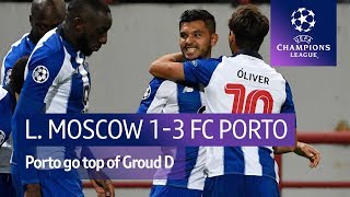 Lokomotiv Moscow vs FC Porto 13 UEFA Champions League highlights [upl. by Anawait914]