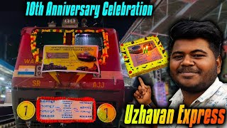 UZHAVAN EXPRESS TRAVEL VLOG Thanjavur to Chennai  10th Anniversary Celebration 🎉 [upl. by Akiehsal166]