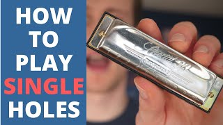 How To Play Single Notes On Harmonica [upl. by Merline]