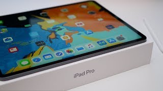 2018 iPad Pro  Unboxing Setup and First Look [upl. by Huesman]