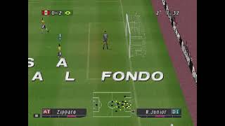 Pro Evolution Soccer Gameplay Brasil vs Peru PS 1 [upl. by Ydak]