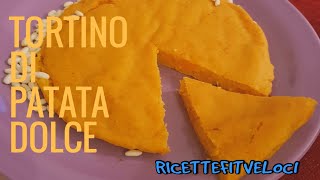 TORTINO PATATA DOLCE AMERICANA 🥧 [upl. by Ahtenak]