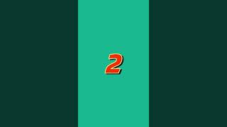 7 Second Countdown Timer ⏰  Bright green screen and huge numbers countdowntimer [upl. by Suilmann]